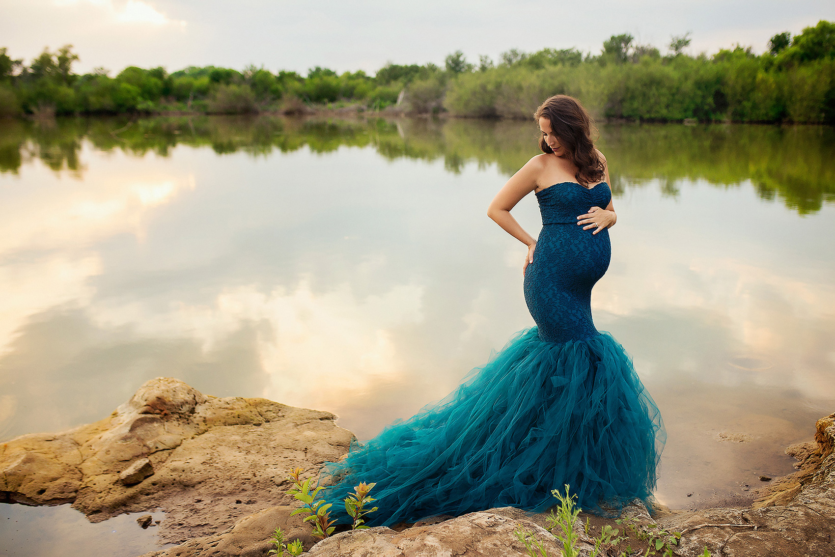Dallas Nude Studio Pregnancy Photo Shoot Frisco Maternity Photographer CLJ Photography 04